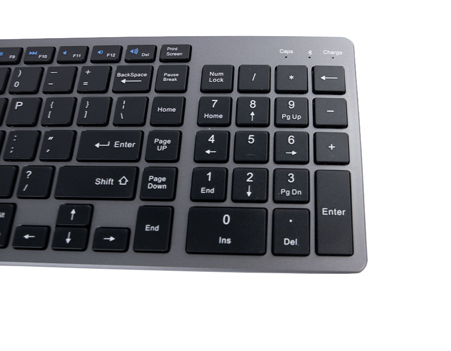 Teclado inalámbrico con Bluetooth y teclado numérico TyperCLAW BC100