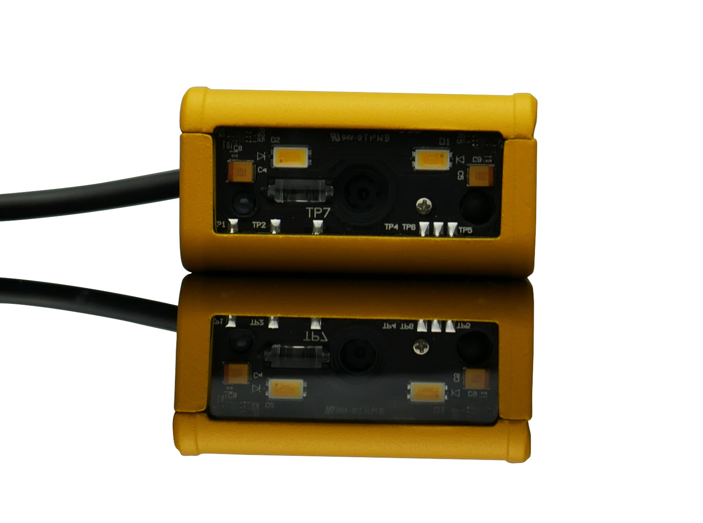 Escáner de código estacionario compacto en una carcasa de metal USB HD201